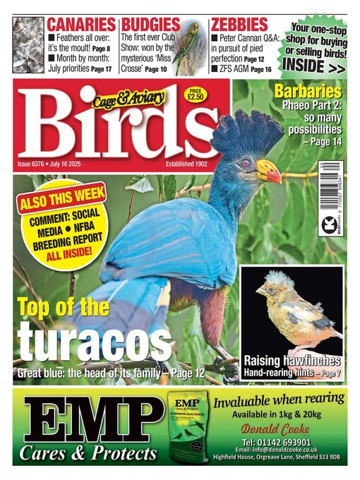 Title details for Cage & Aviary Birds by Kelsey Publishing Ltd - Available